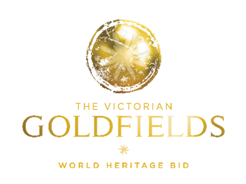 Victorian Goldfields World Heritage bid brand logo